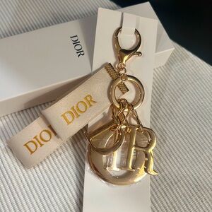 Luxe Gold and Cream Key Holder (one left)